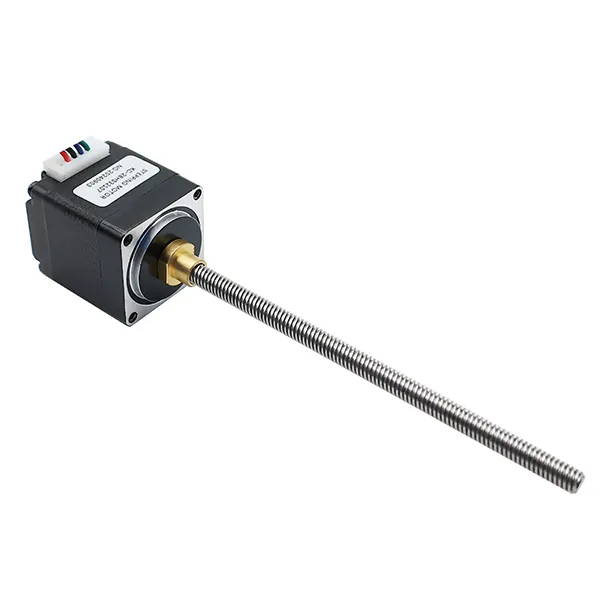 28mm 6V 9V 1.8°步距角 NEMA 11 步进电机 2相 21mm长轴丝杆 KS-28HYB